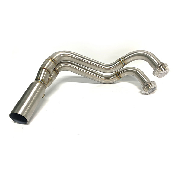 2021+ YAMAHA R7 Motorcycle Full Exhaust System Steel Motobike Link Pipe